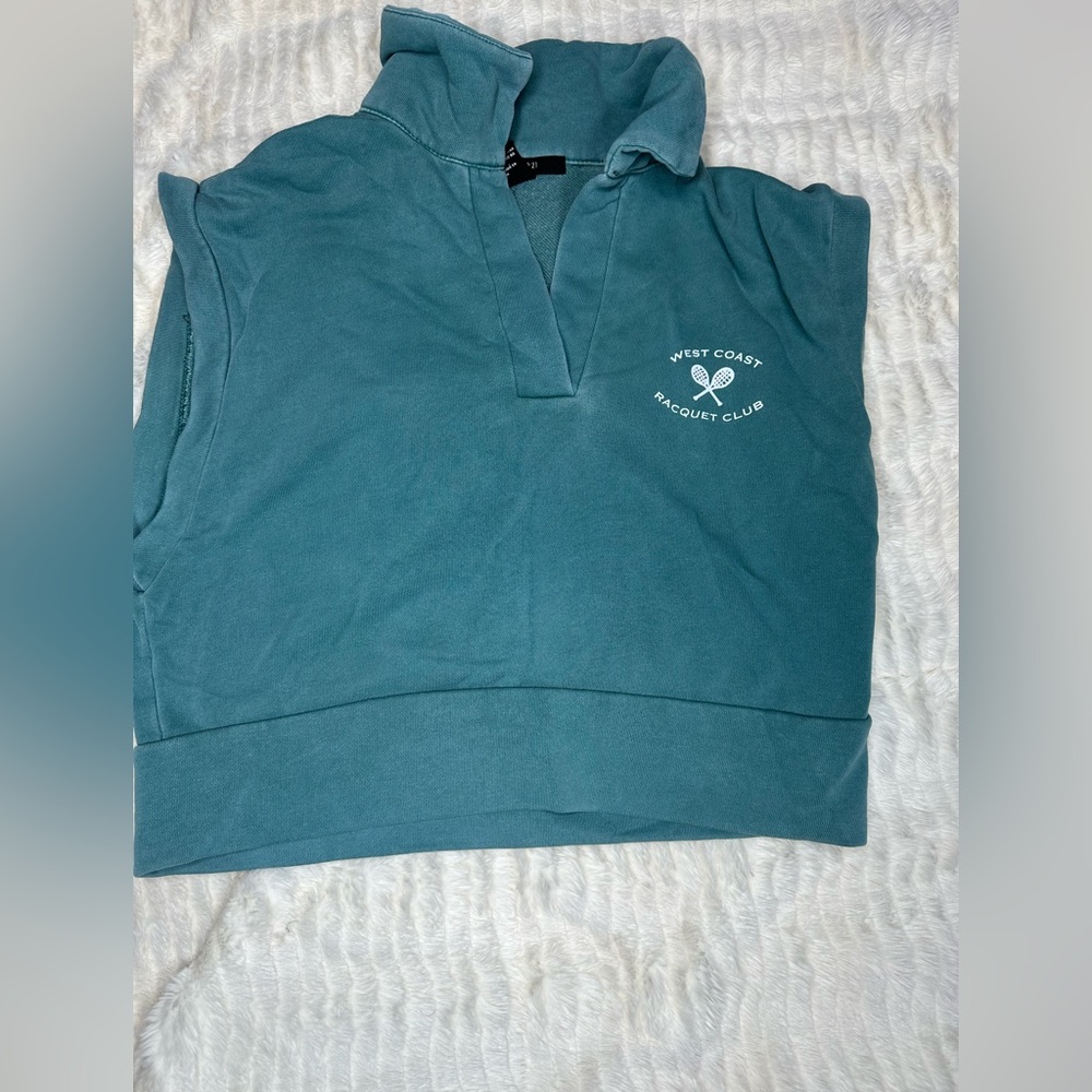 Forever 21 green tennis crop top
